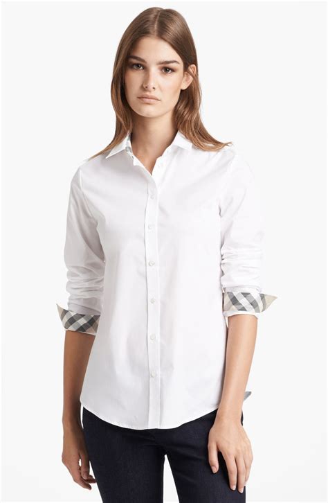 burberry women's shirts nordstrom|female burberry shirts.